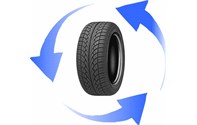 خط إعادة تدوير الإطارات